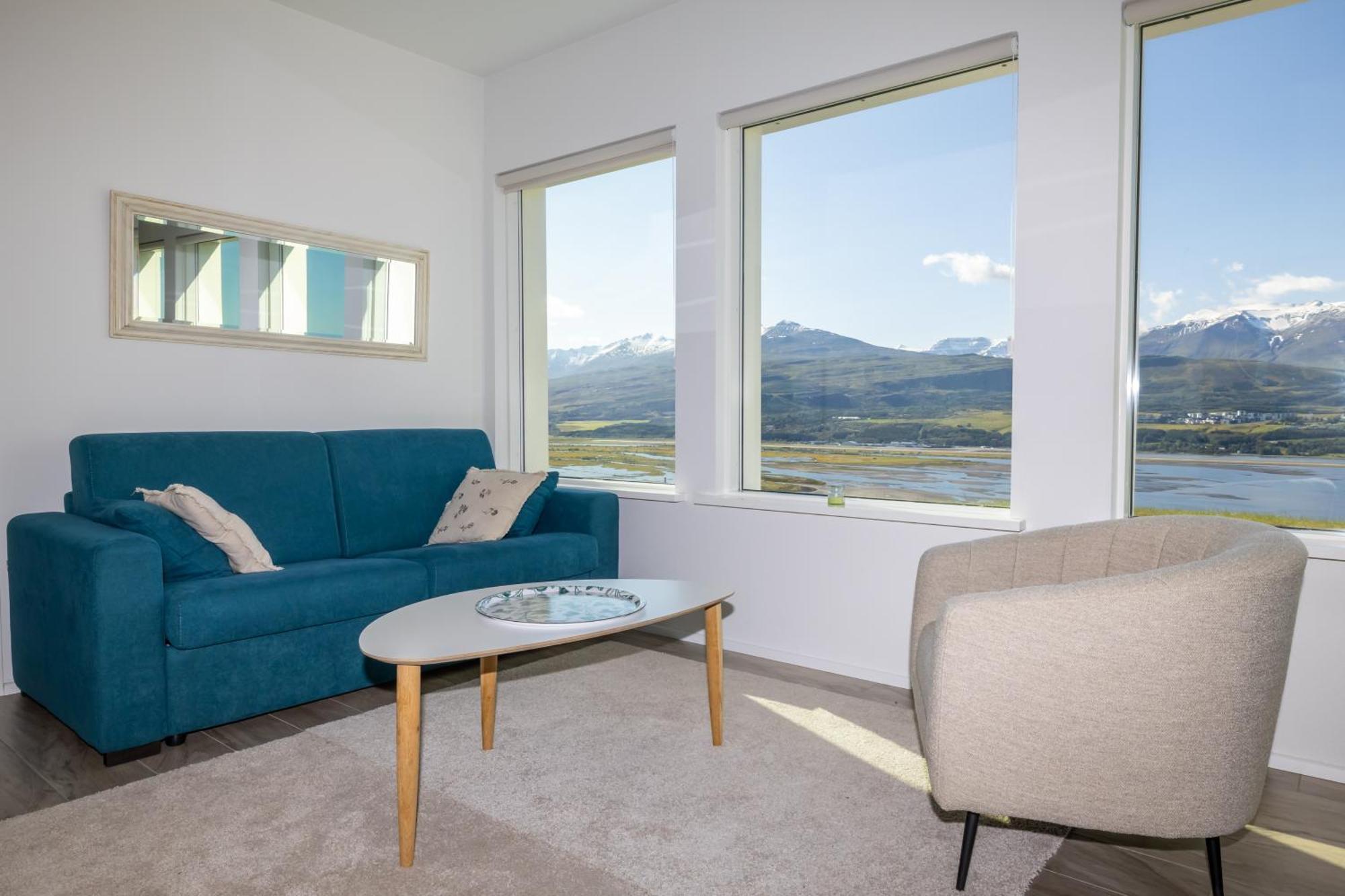 Villa In With A Hot Tub And Scenic View Akureyri